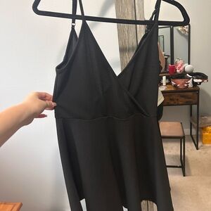 Black Sleeveless dress